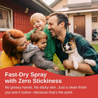 Skeeter Screen Mosquito Deterrent Spray - 4 Fl Oz Pump Bottle | Deet-Free Essential Oil Blend – Safe for Skin & Clothes – Non-Staining, Alcohol-Free – Cedar, Peppermint, Rosemary, Thyme