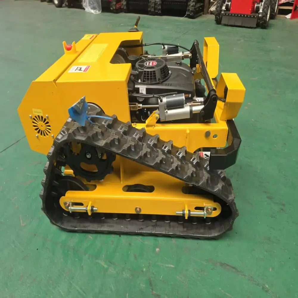 Heavy Duty RC Lawn Mower with 5KM/H Speed, 224Cc Engine, Smart Remote Start & Emergency Stop Function