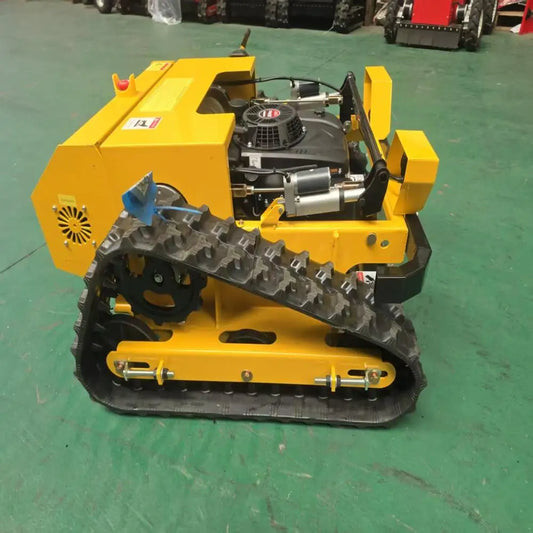 Heavy Duty RC Lawn Mower with 5KM/H Speed, 224Cc Engine, Smart Remote Start & Emergency Stop Function