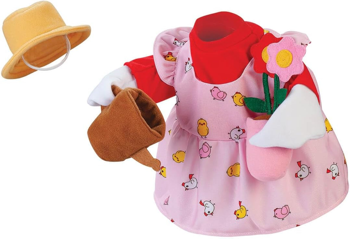 Gaggleville Gardener Baby Goose Outfit, Fits Baby 17" H Statue