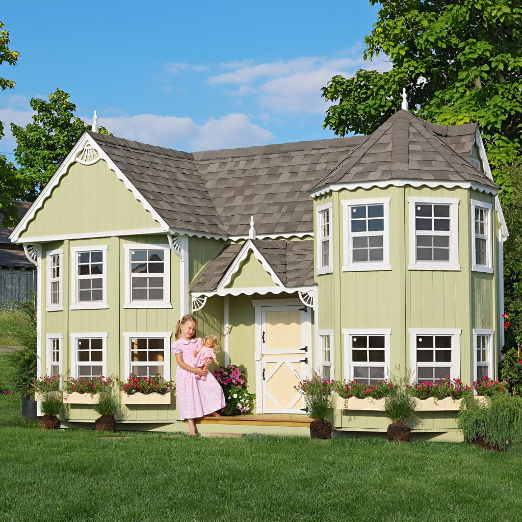 Sara'S Victorian Mansion Playhouse Kit