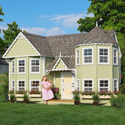 Sara'S Victorian Mansion Playhouse Kit
