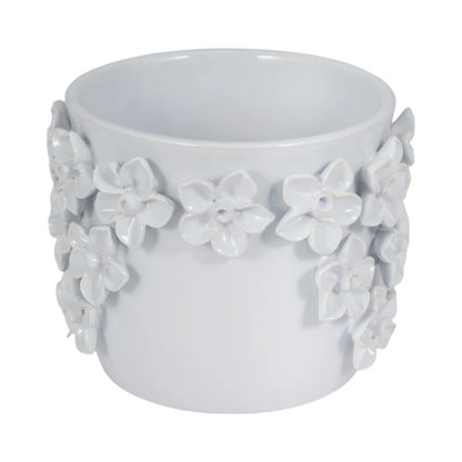 Floral Applique Planter