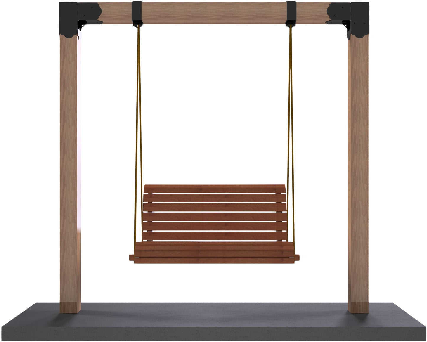 DIY Swing & Chair Hanger Framing Kit: Swing/Lumber Not Included.