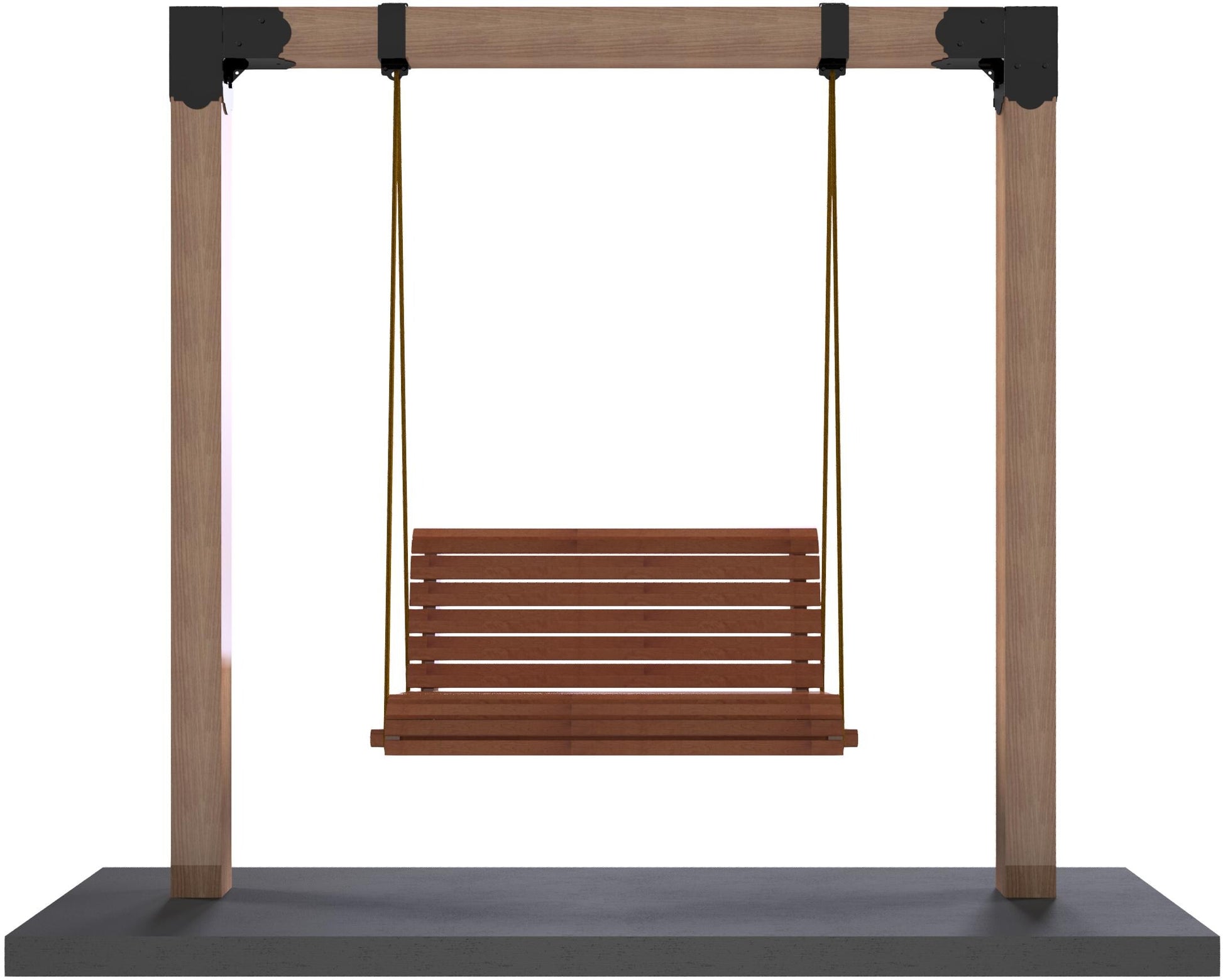 DIY Swing & Chair Hanger Framing Kit: Swing/Lumber Not Included.