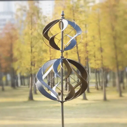 Dual Global Wind Spinner