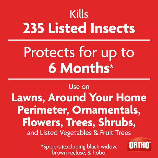 Bug B-Gon Lawn and Landscape Insect Killer Ready-To-Spray 32 Oz. Outdoor Ant, Flea, Tick, Mosquito and Spider Killer