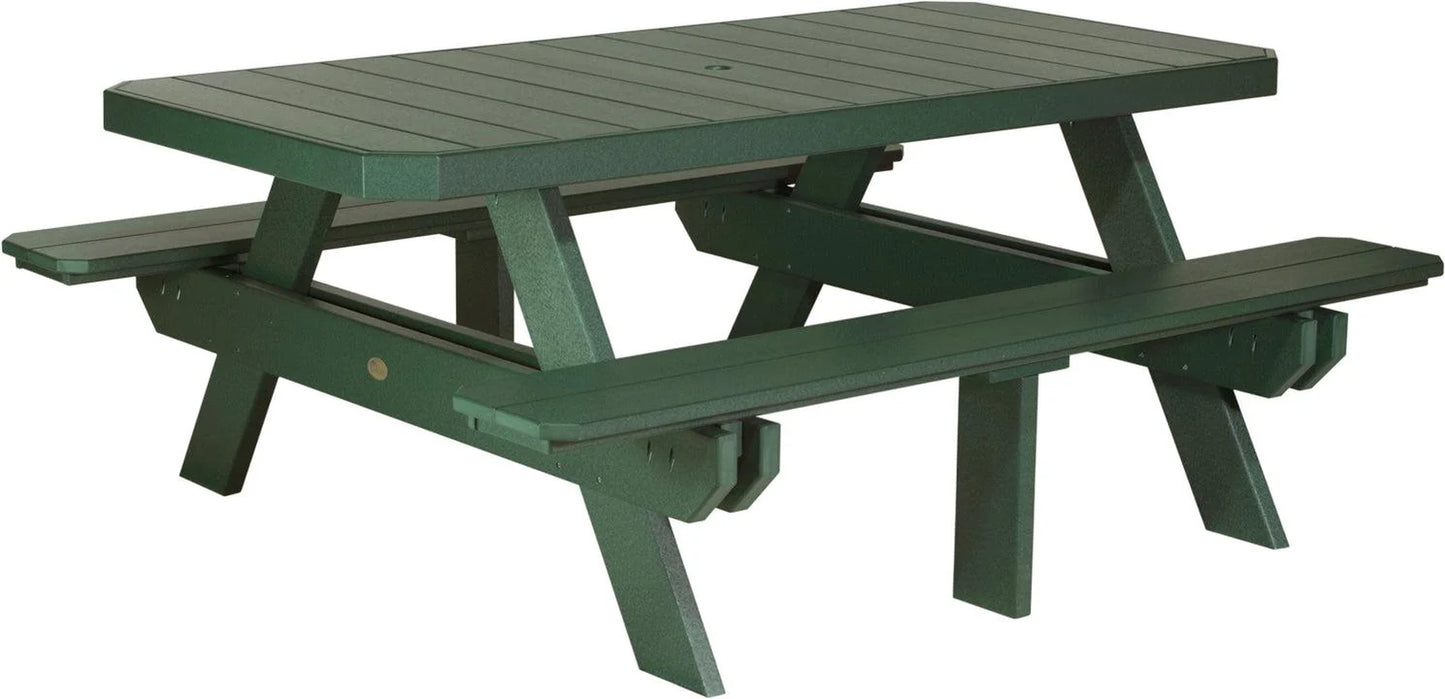 6' Dining Height Rectangular Picnic Table