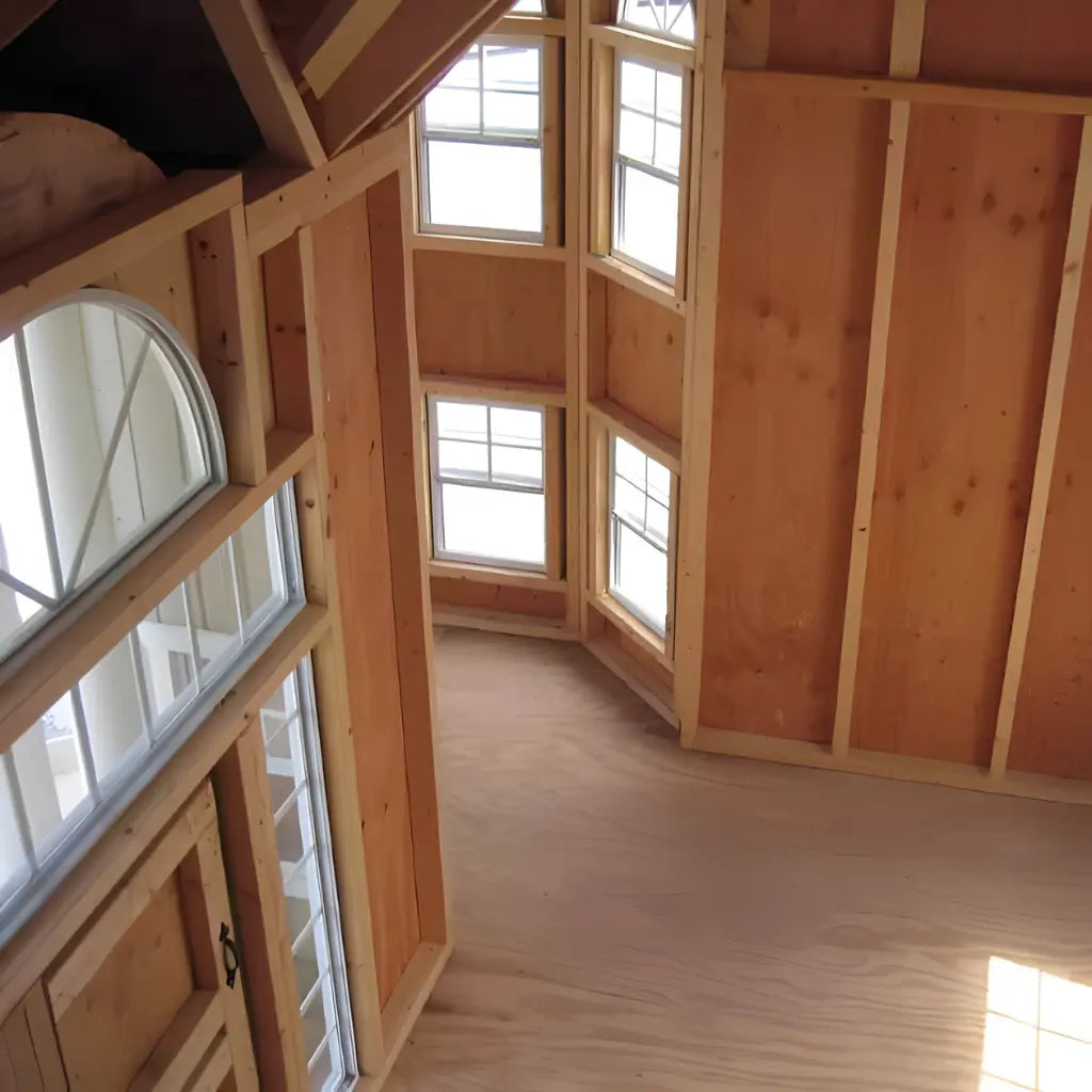 the Grand Portico Mansion Playhouse Kit