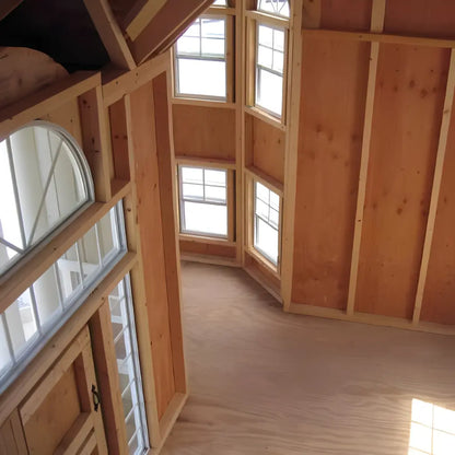 the Grand Portico Mansion Playhouse Kit