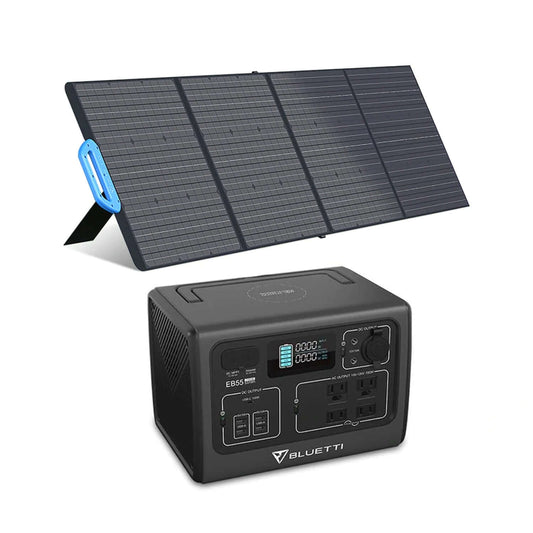 EB55 + 1*PV120 Home Solar Generator