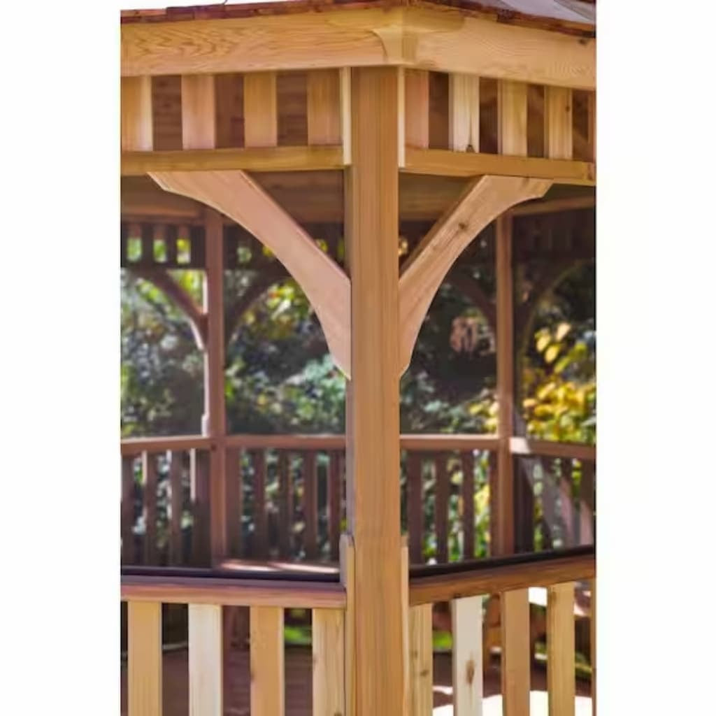 12′ Bayside Gazebo with Screen Kit