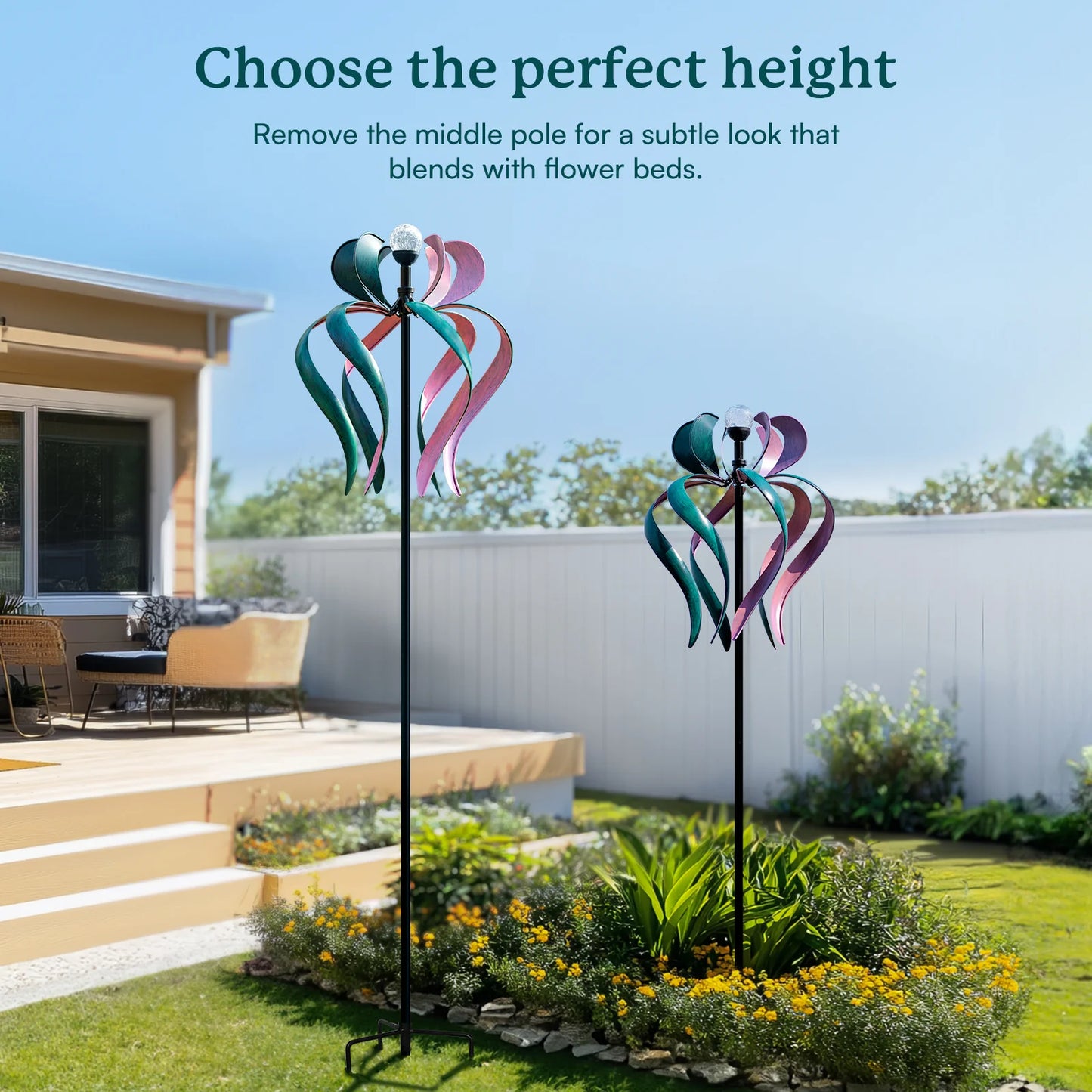 Dancing Ribbon Solar Wind Spinner