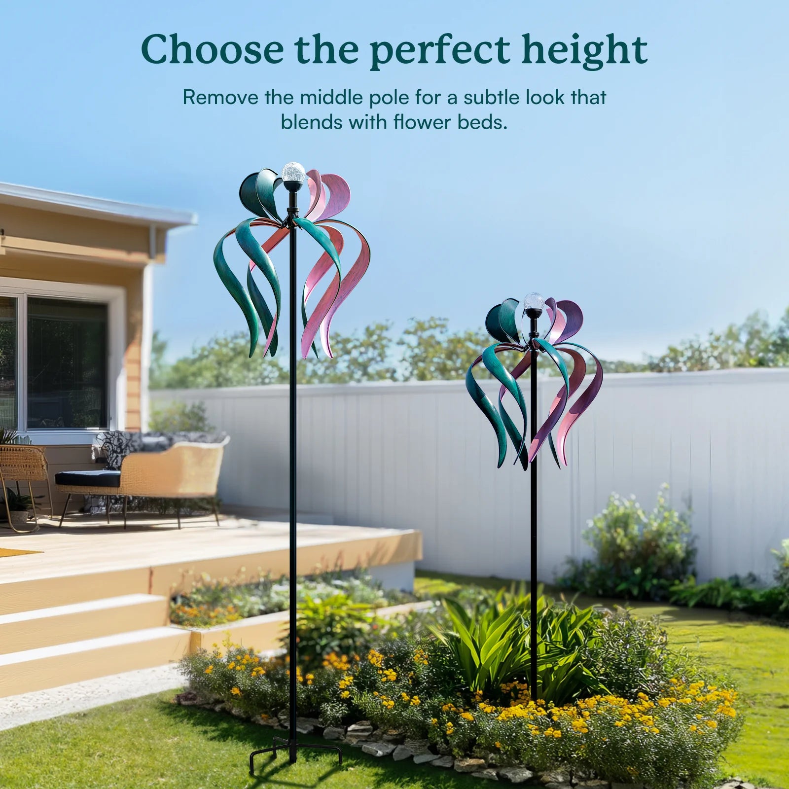Dancing Ribbon Solar Wind Spinner