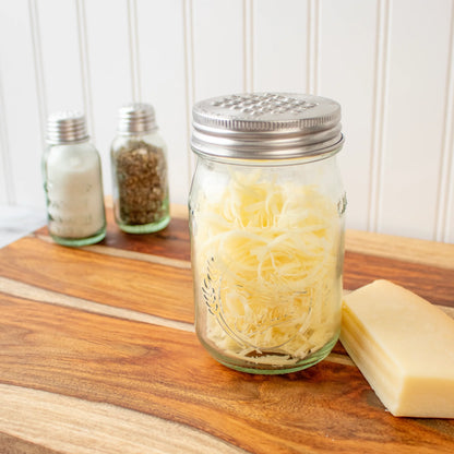 Grater / Shredder Stainless Steel Lid for Mason Jars