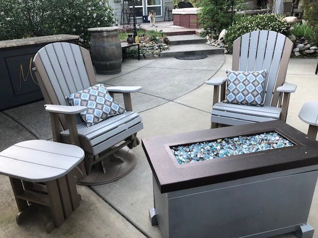 2' Adirondack Swivel Glider Chair