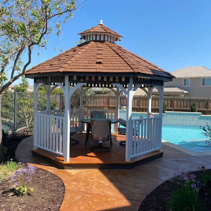 10′ Bayside Panelized Octagon Gazebo