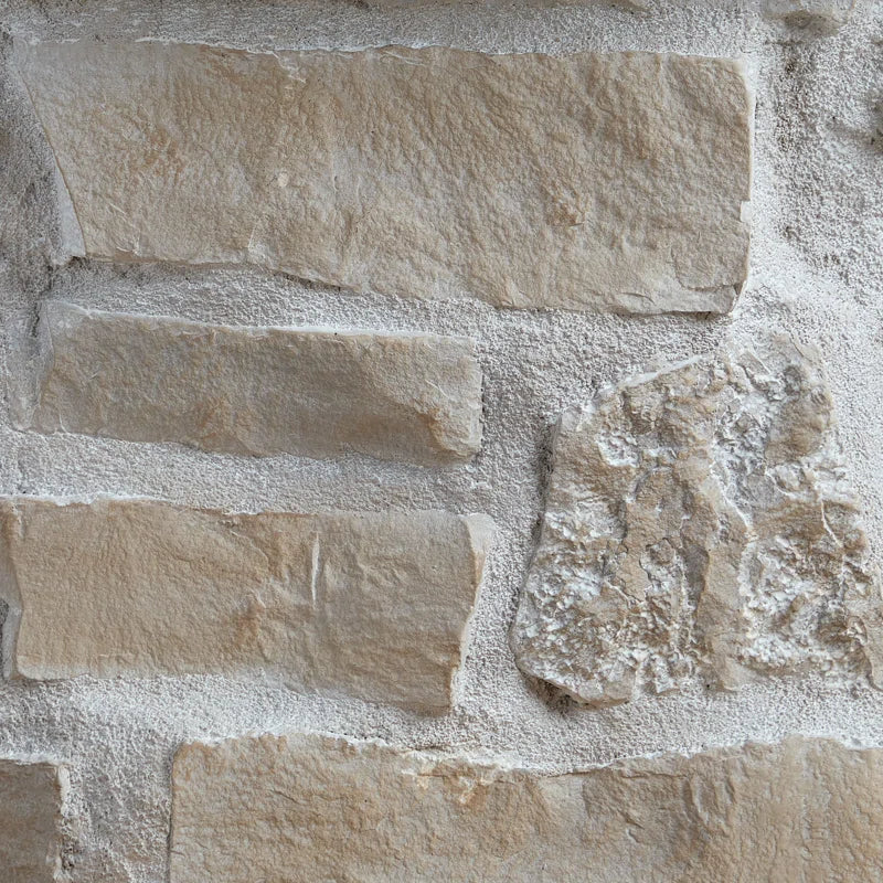 Scottsdale 40" round Stone Propane Fire Pit Table by