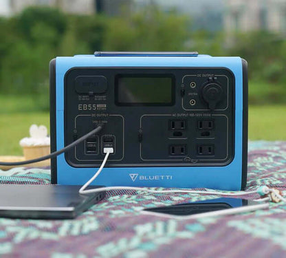 EB55 + 1*PV120 Home Solar Generator