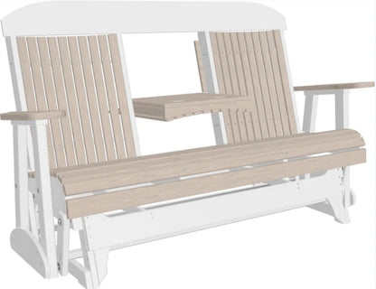 Classic Highback 5' Glider with Flip down Center Console