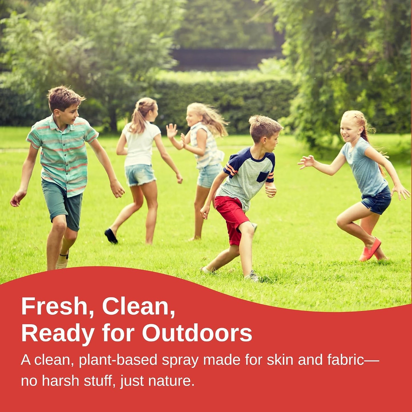 Skeeter Screen Mosquito Deterrent Spray - 4 Fl Oz Pump Bottle | Deet-Free Essential Oil Blend – Safe for Skin & Clothes – Non-Staining, Alcohol-Free – Cedar, Peppermint, Rosemary, Thyme
