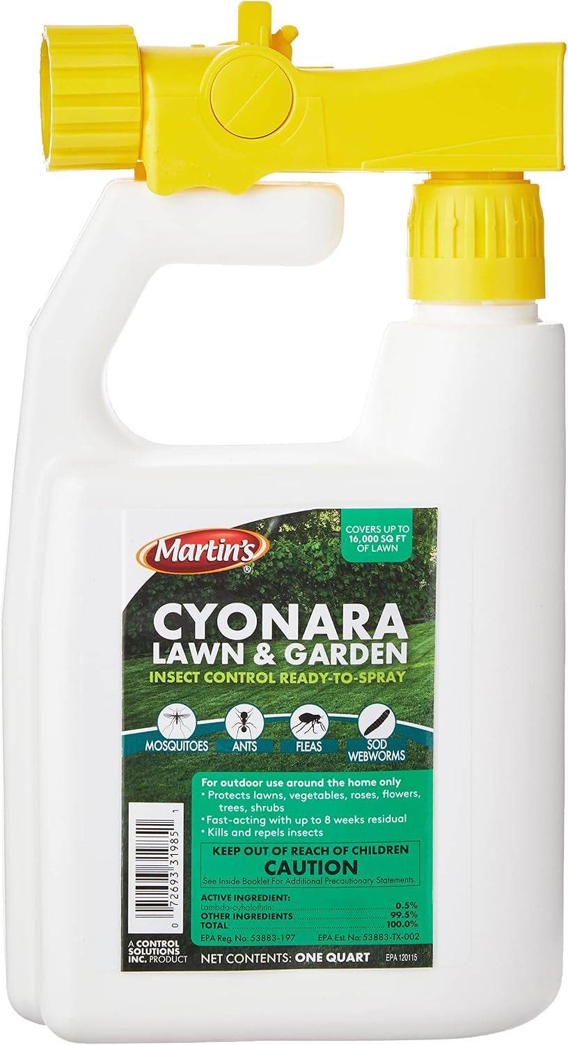 Control Solutions Cyonara Lawn & Garden RTS Ready-To-Spray Mosquito and Insect Control, 32_Ounce, 32Oz