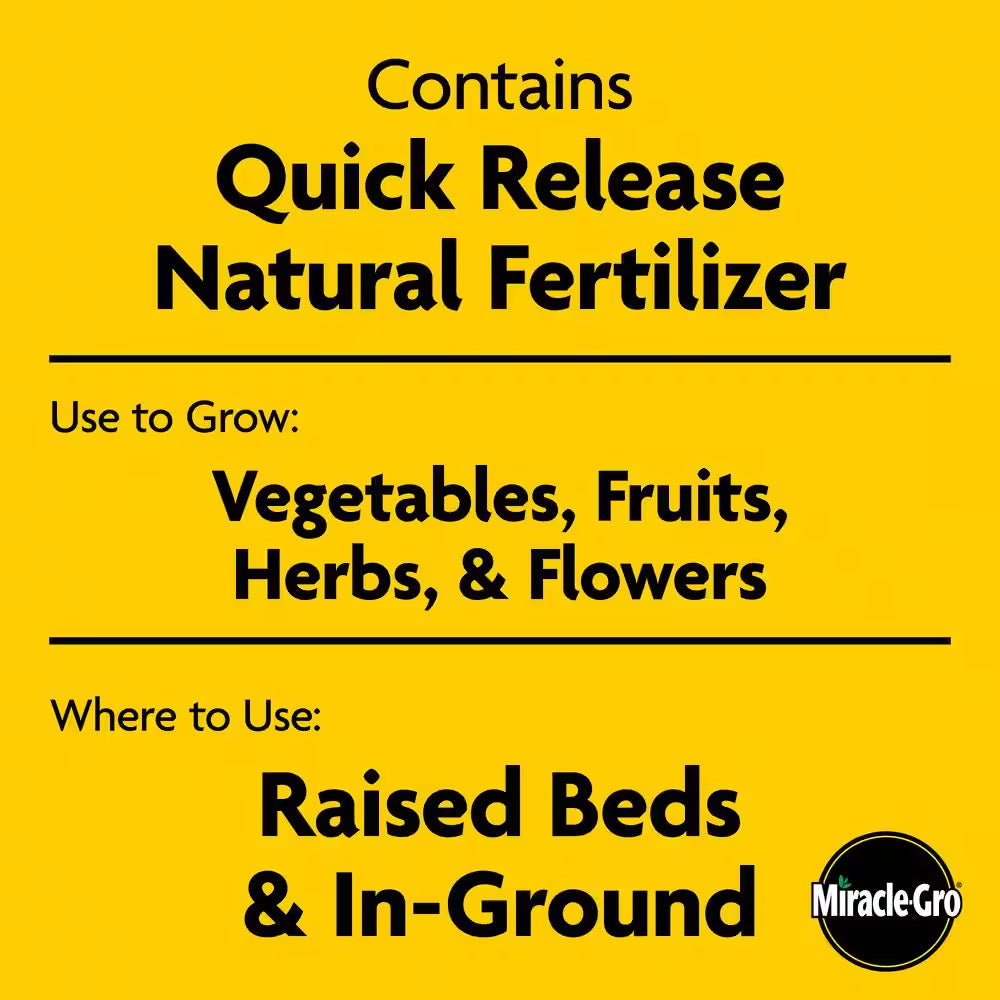Organic Raised Bed and Garden Soil 1.5 Cu. Ft. with Quick Release Natural Fertilizer, Peat Free, OMRI Listed