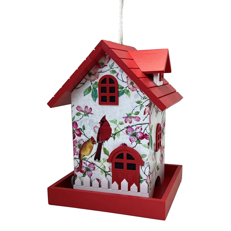Homestyle Bird Feeder - Goldfinch & Clematis Print