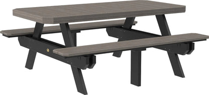6' Dining Height Rectangular Picnic Table