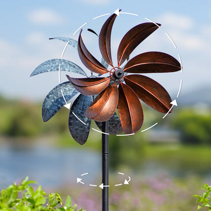 Antique Petal Wind Spinner