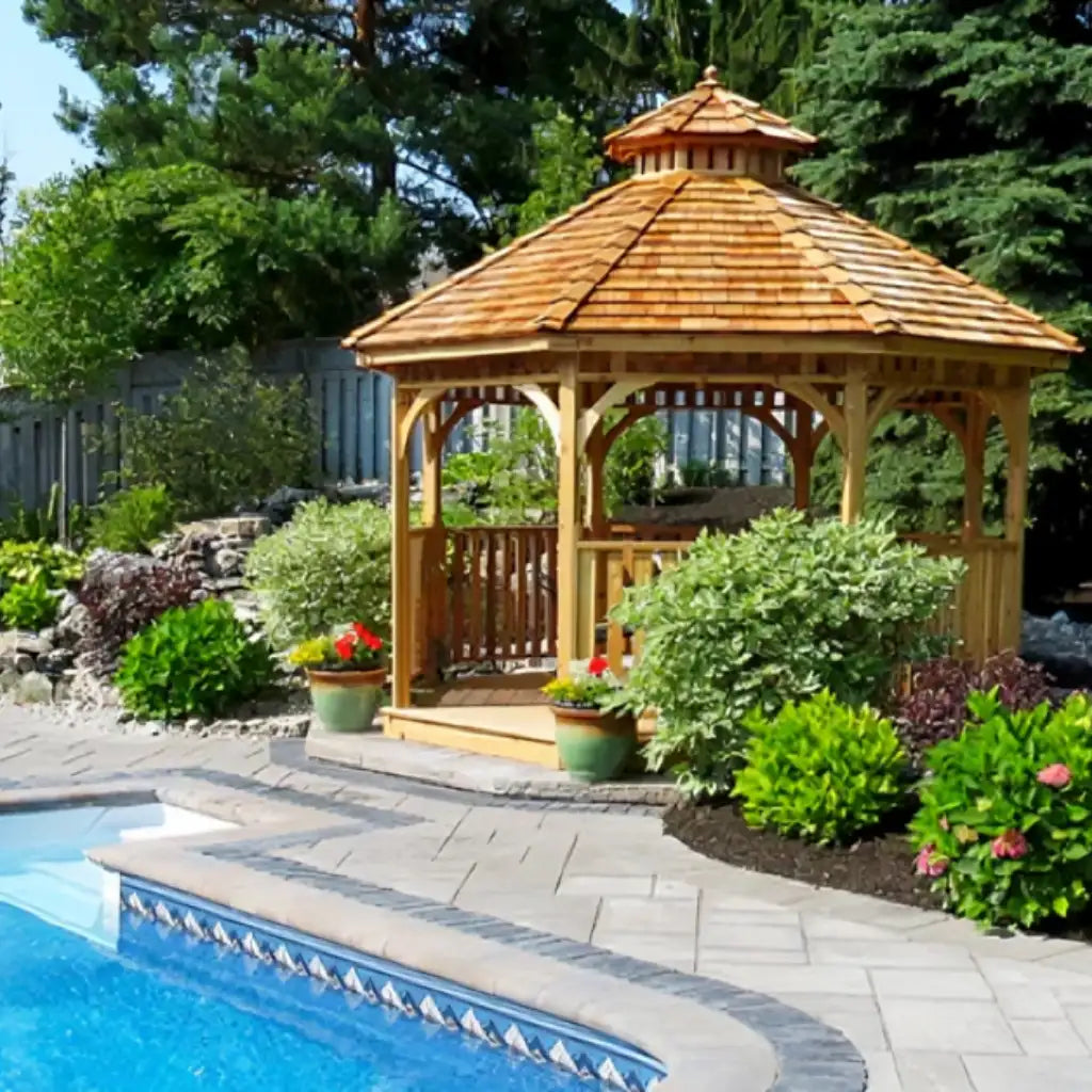 10′ Bayside Panelized Octagon Gazebo