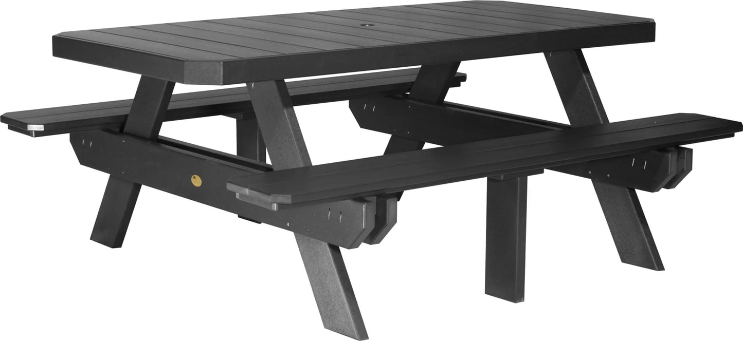 6' Dining Height Rectangular Picnic Table