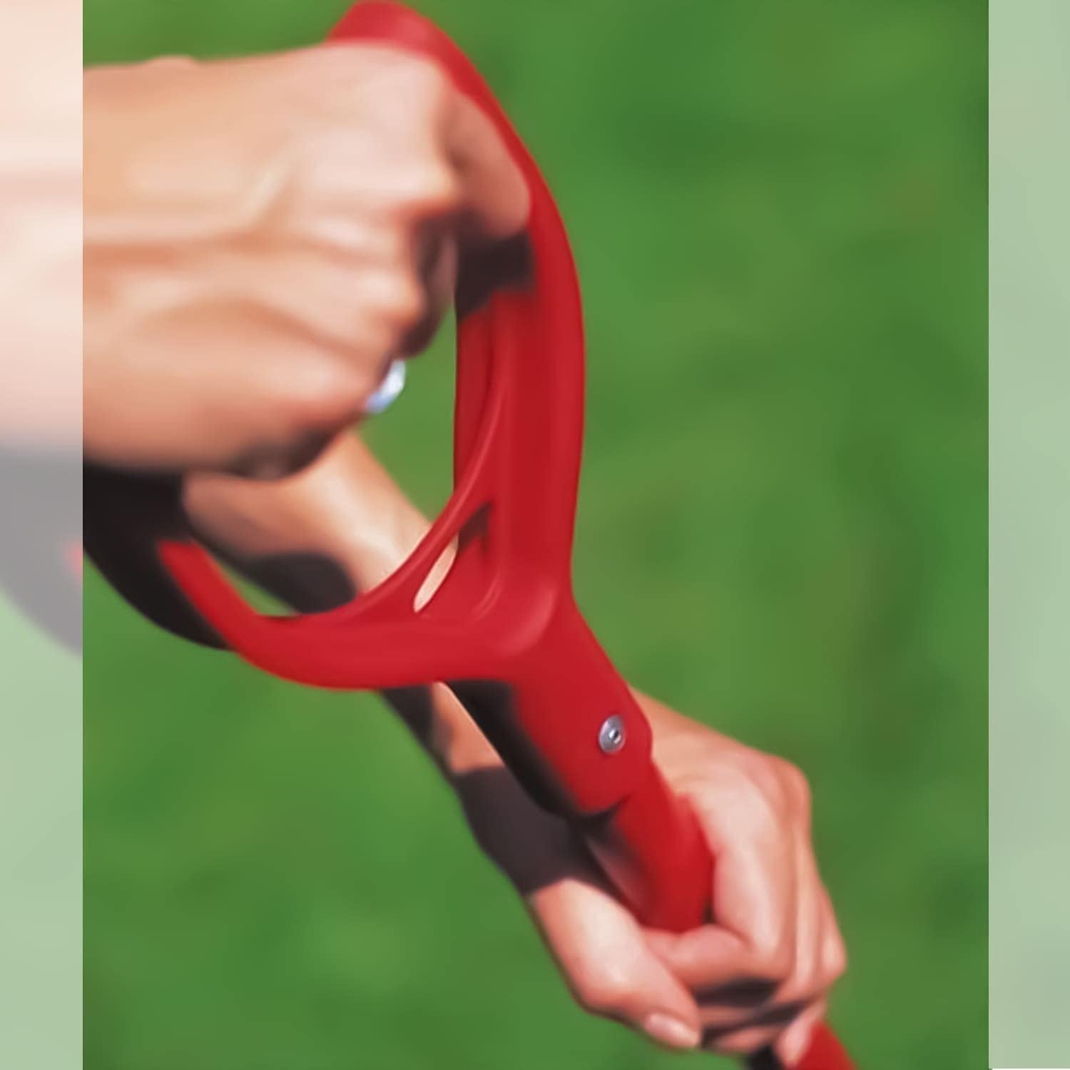 ZMAD Multi-Change Aluminium D-Grip Handle, Red, 85 Cm