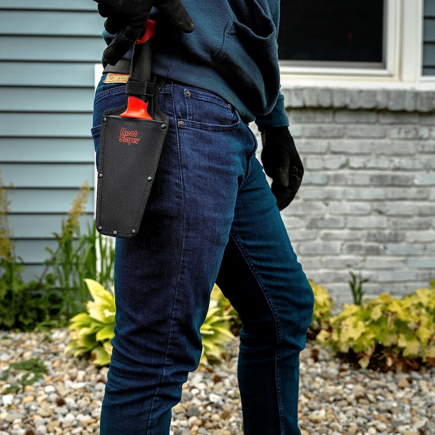 17011 Root Slayer, Trowel/Holster, Original Red