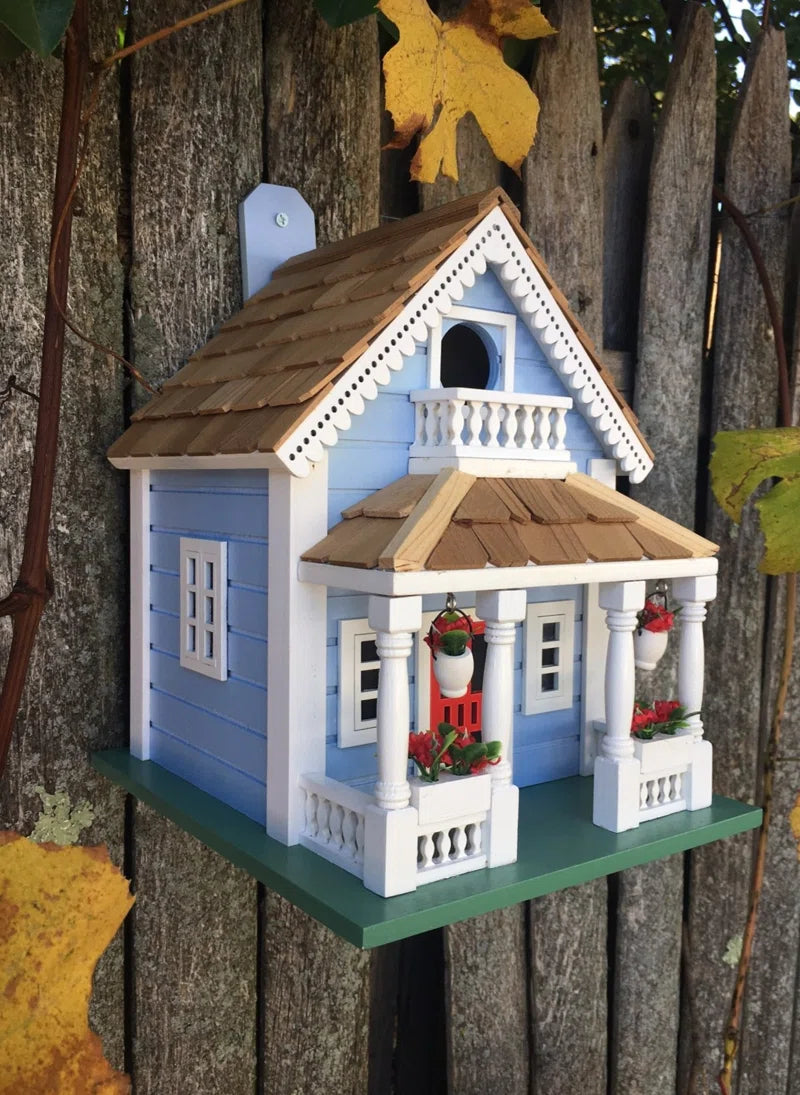 Fledging Series Orleans Cottage 9.75 in X 7.5 in X 9 in Birdhouse