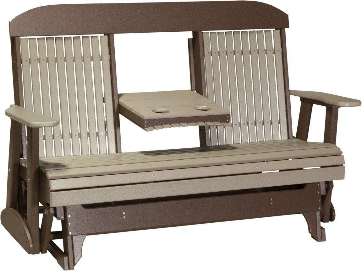 Classic Highback 5' Glider with Flip down Center Console