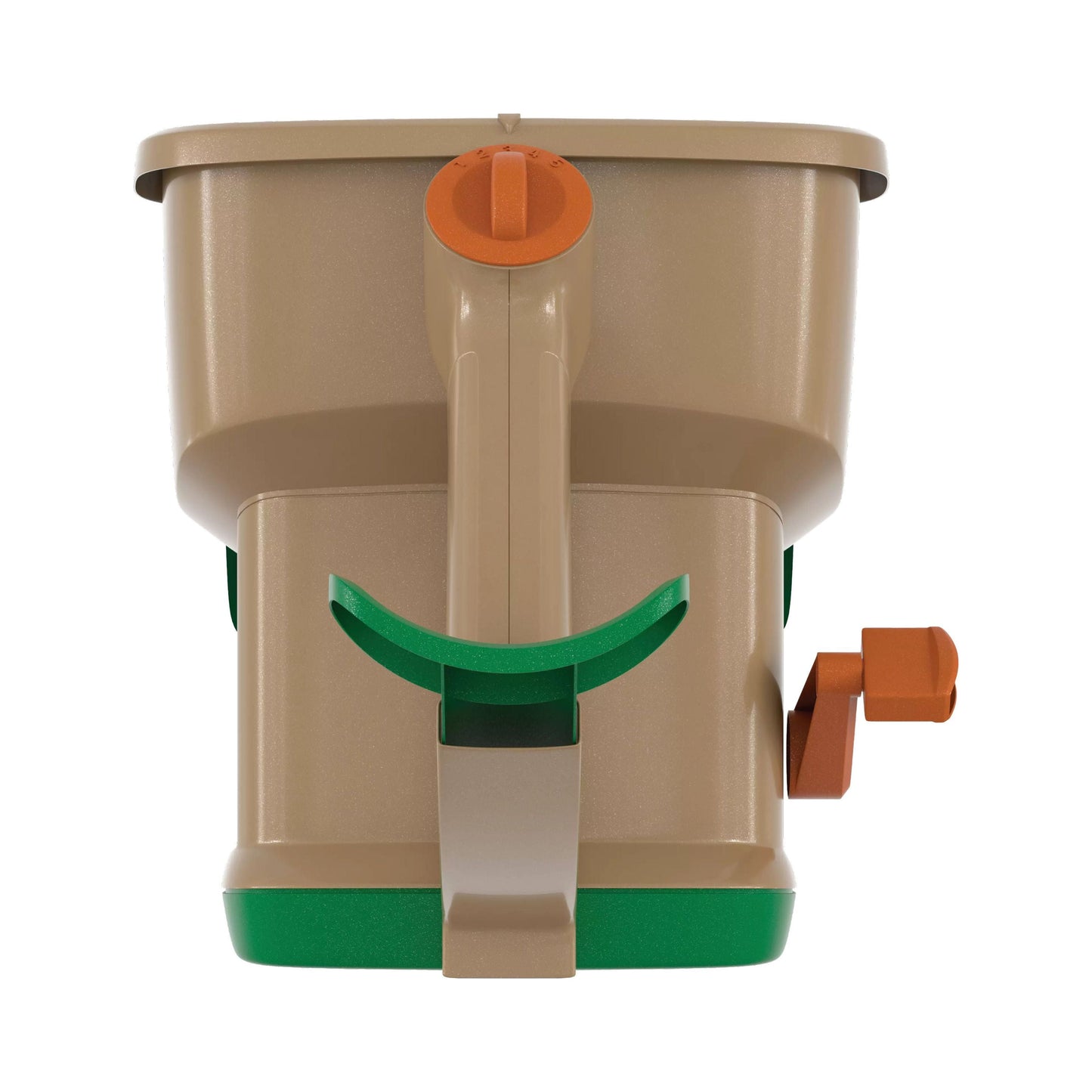 Whirl Hand-Powered Spreader for Grass Seed, Fertilizer, Salt and Ice Melt