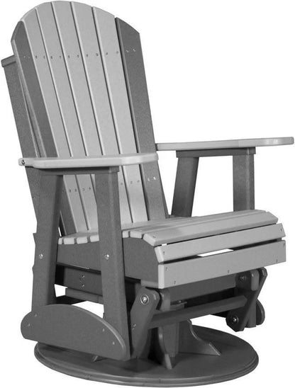 2' Adirondack Swivel Glider Chair