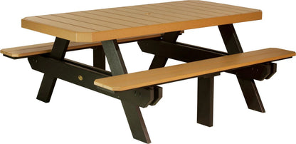 6' Dining Height Rectangular Picnic Table
