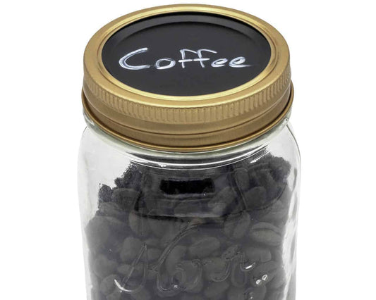 Chalkboard Lid Inserts for Mason Jars 6 Pack