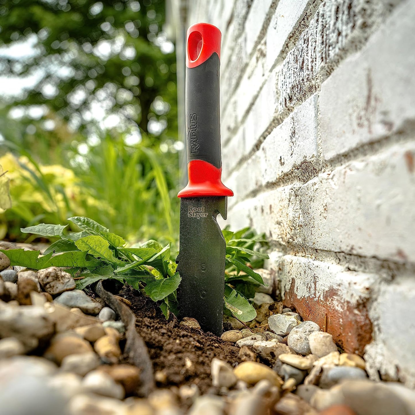 16211 Root Slayer Soil Knife, Red