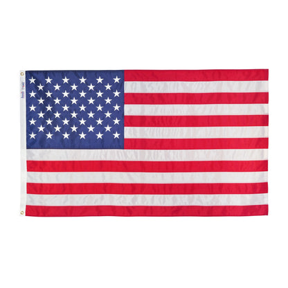 American Nylon Flag with Sewn Stripes and Embroidered Stars by Annin, 3’ X 5’