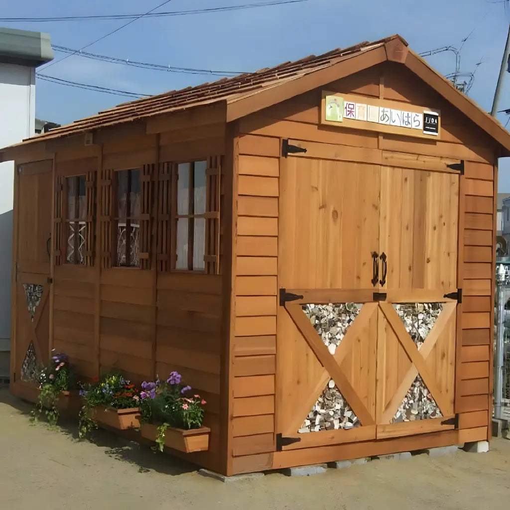 Boathouse Canoe & Kayak Storage Shed Kit