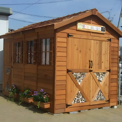 Boathouse Canoe & Kayak Storage Shed Kit