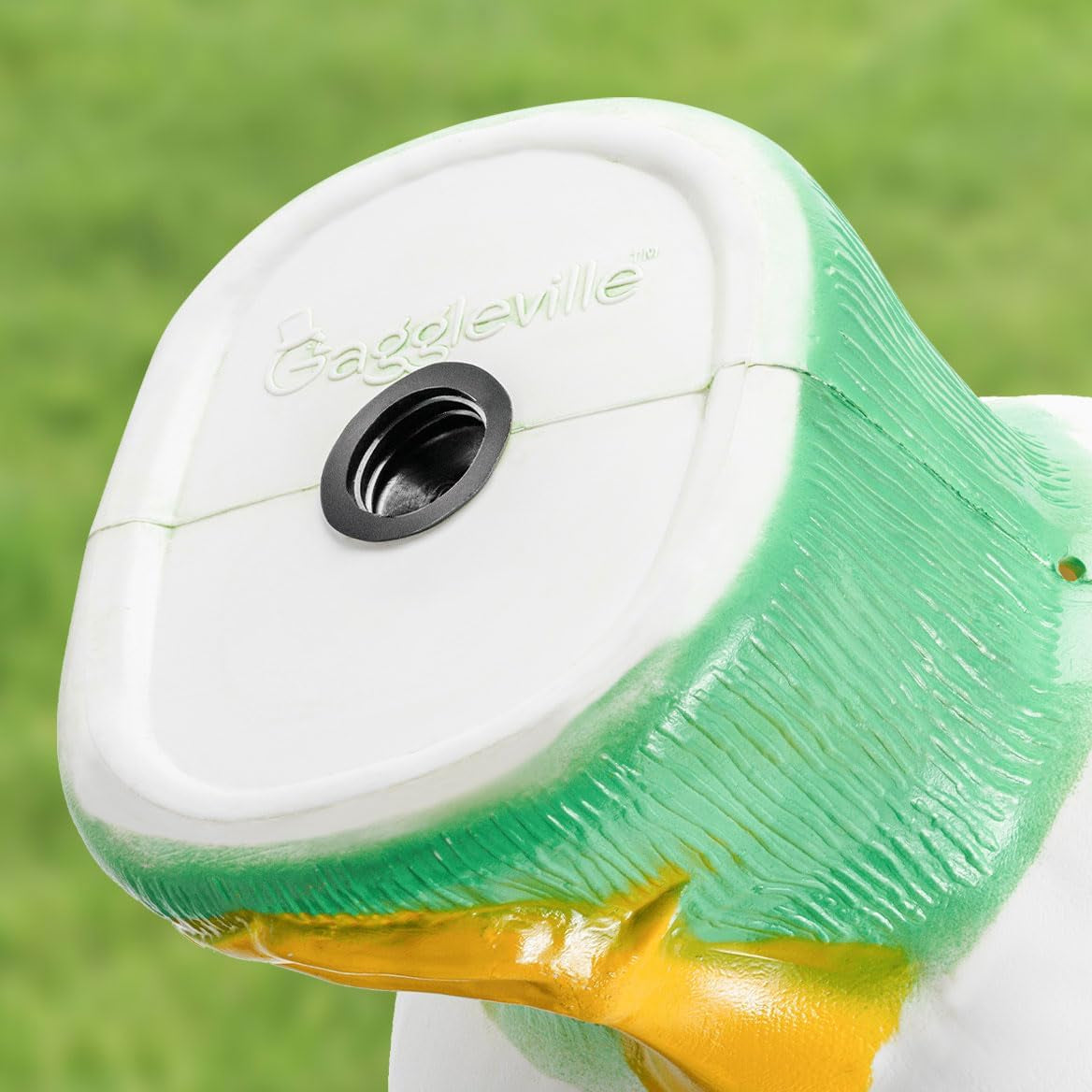 Gaggleville Porch Goose Bundle Goose and Baby Statue – Charming Outdoor Decorative Figurine for Garden, Patio, or Entryway Accent