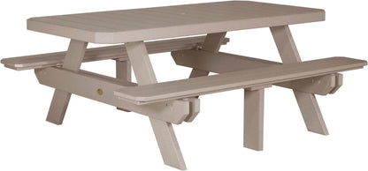 6' Dining Height Rectangular Picnic Table