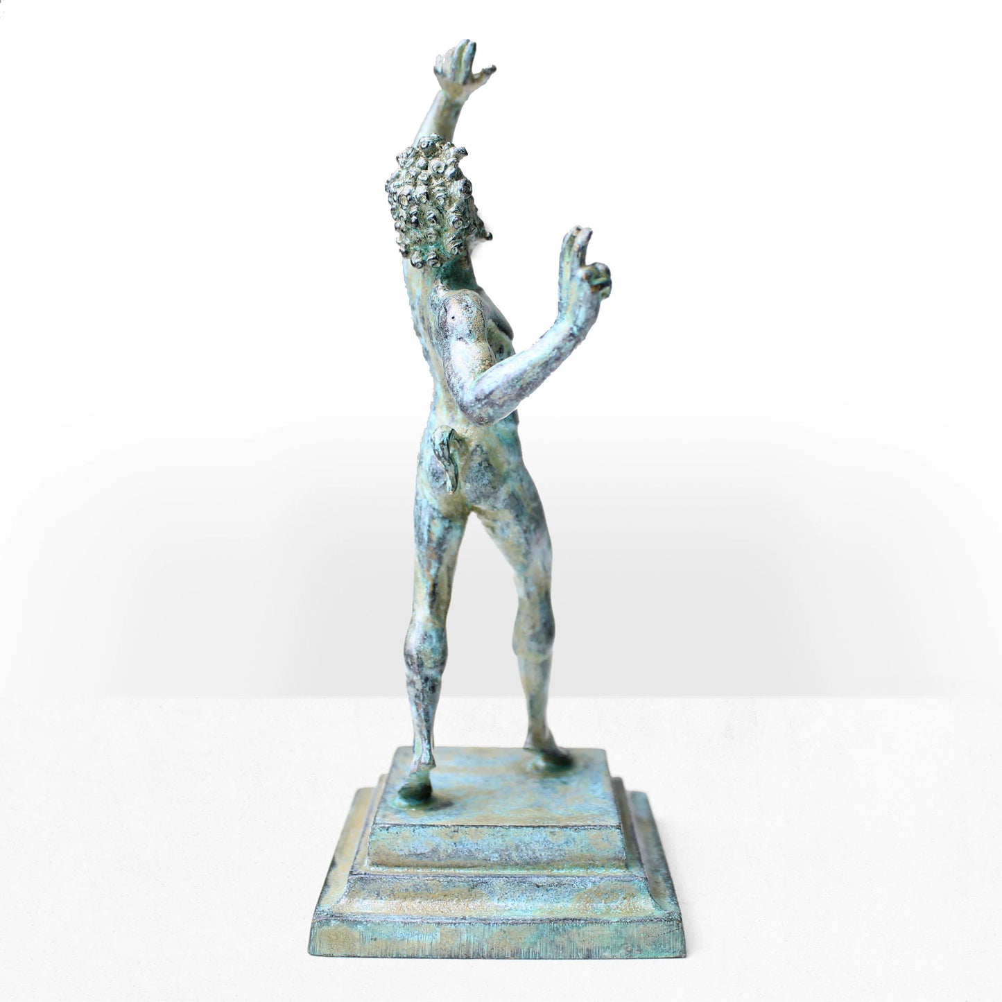 Dancing Faun Statue (Bronze)
