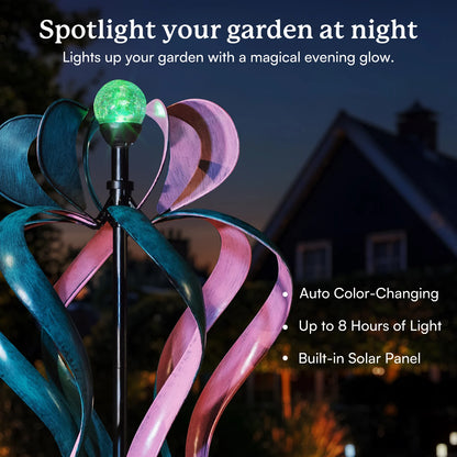 Dancing Ribbon Solar Wind Spinner
