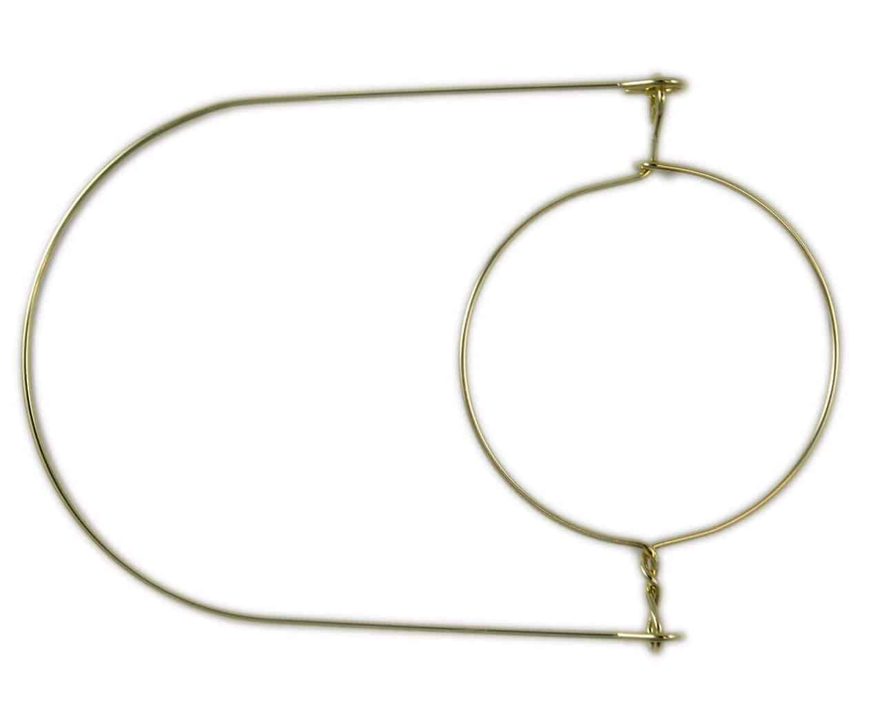 Gold Wire Handles for Mason Jars 6 Pack