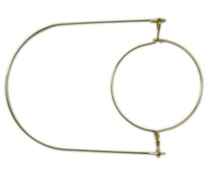Gold Wire Handles for Mason Jars 6 Pack
